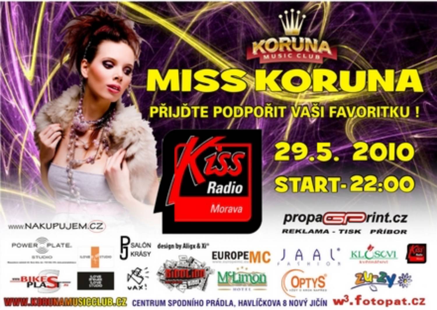 Miss klubu Koruna 2010